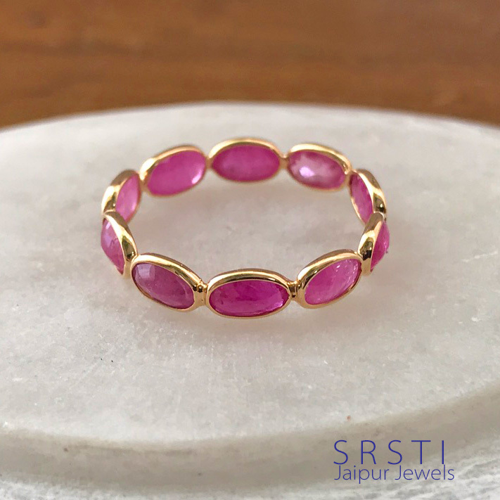 ordermade ruby etsnity ring001