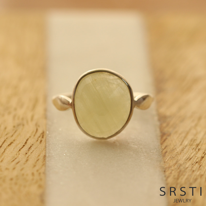 Yellow Sapphire SV925 Ring